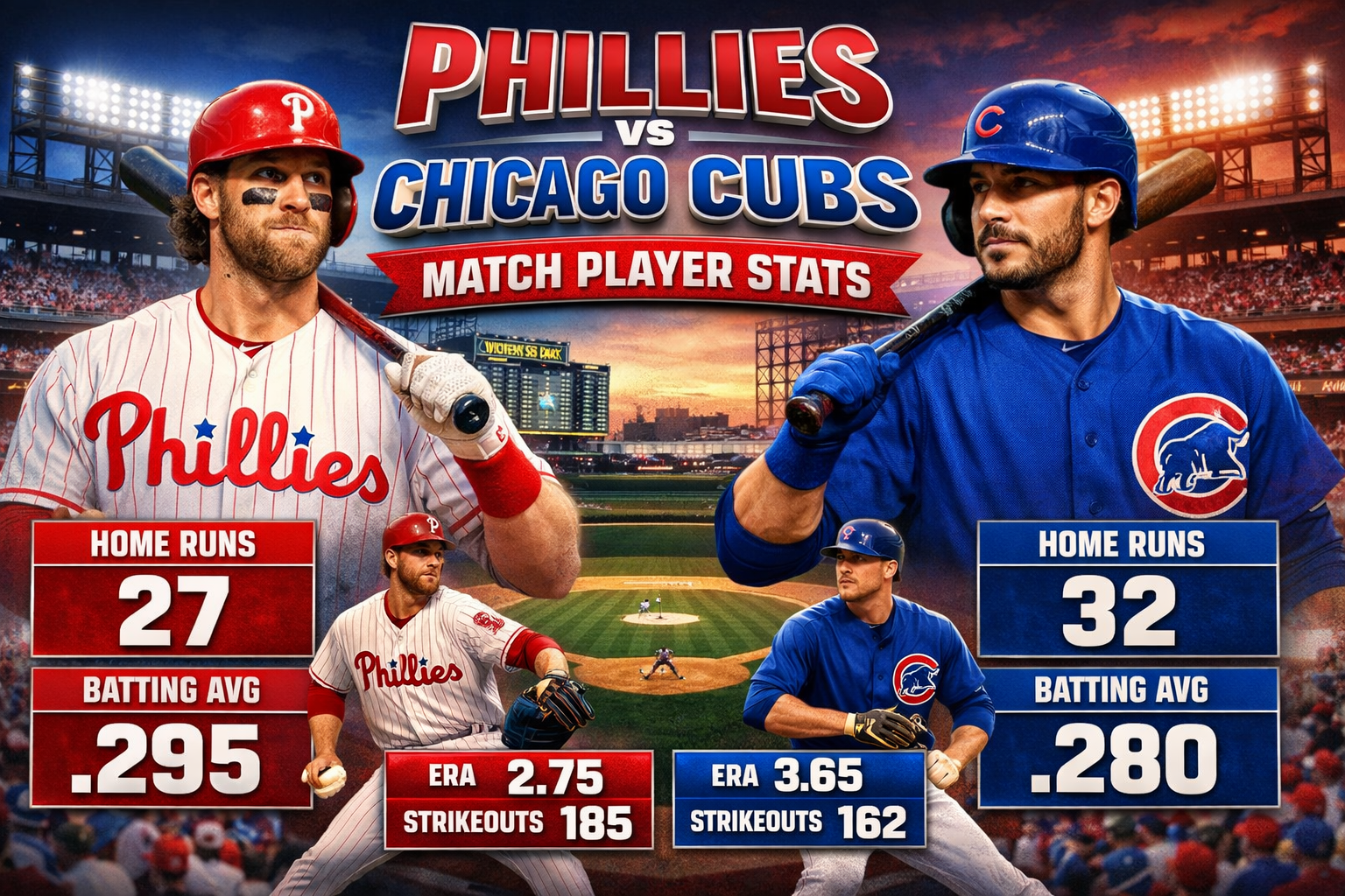 Philadelphia Phillies vs Chicago Cubs Match Player Stats: Complete Breakdown of Key Performances