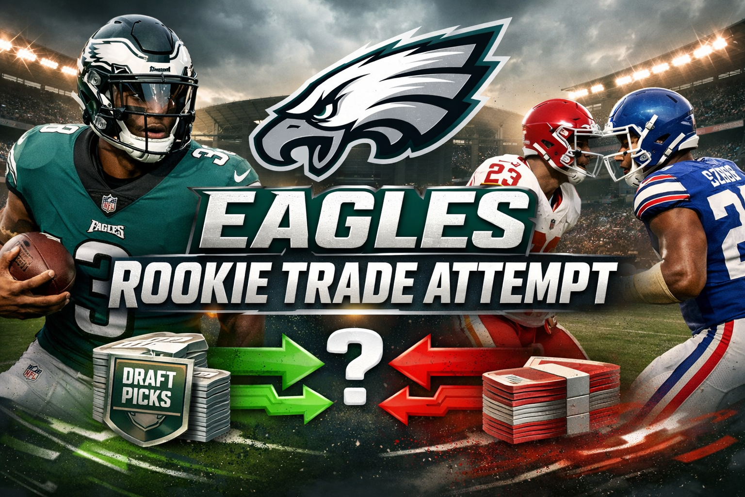 Eagles Rookie Trade Attempt Sparks Debate Among Fans and Analysts