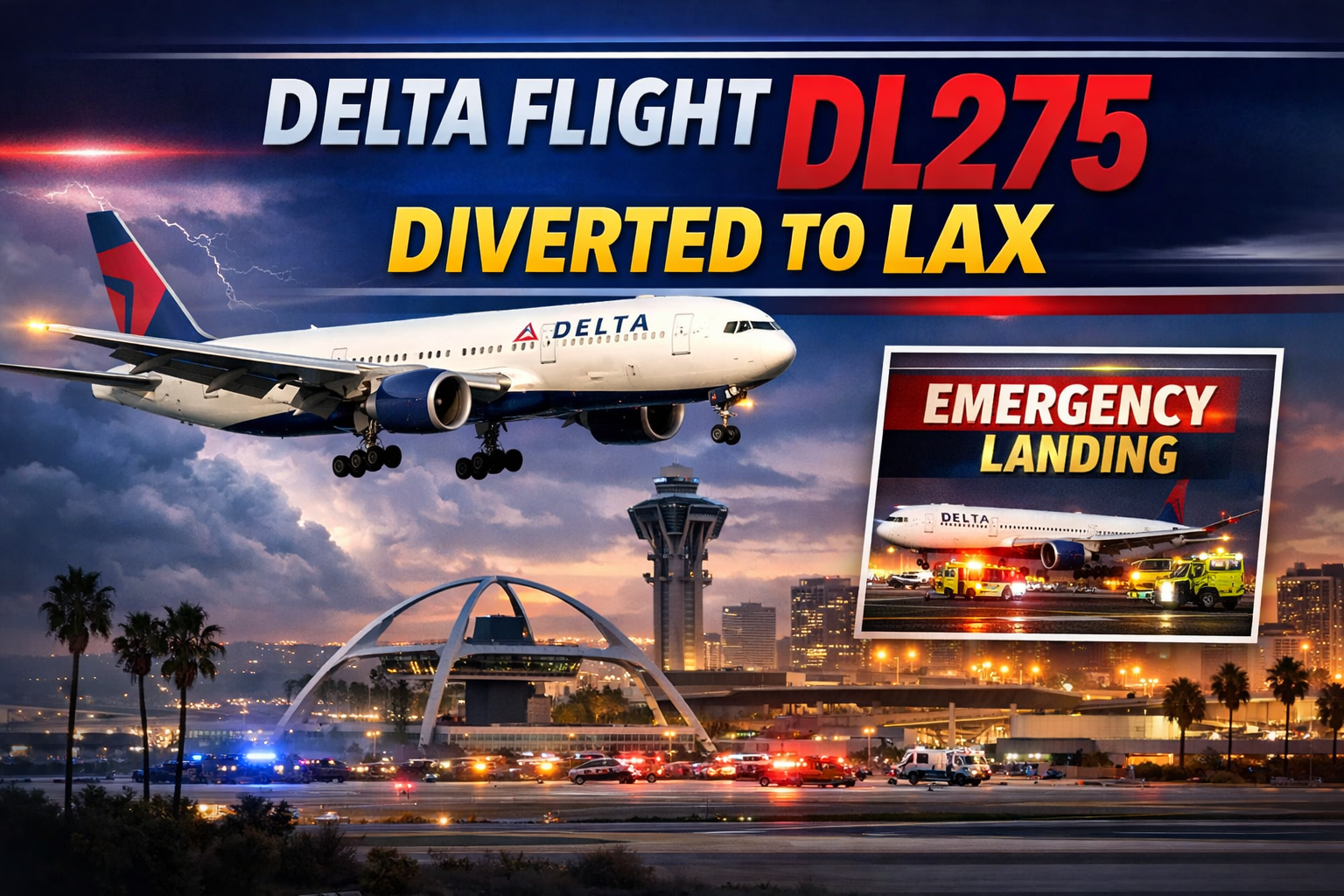 Delta Flight DL275 Diverted LAX: What Happened During the Unexpected Reroute?