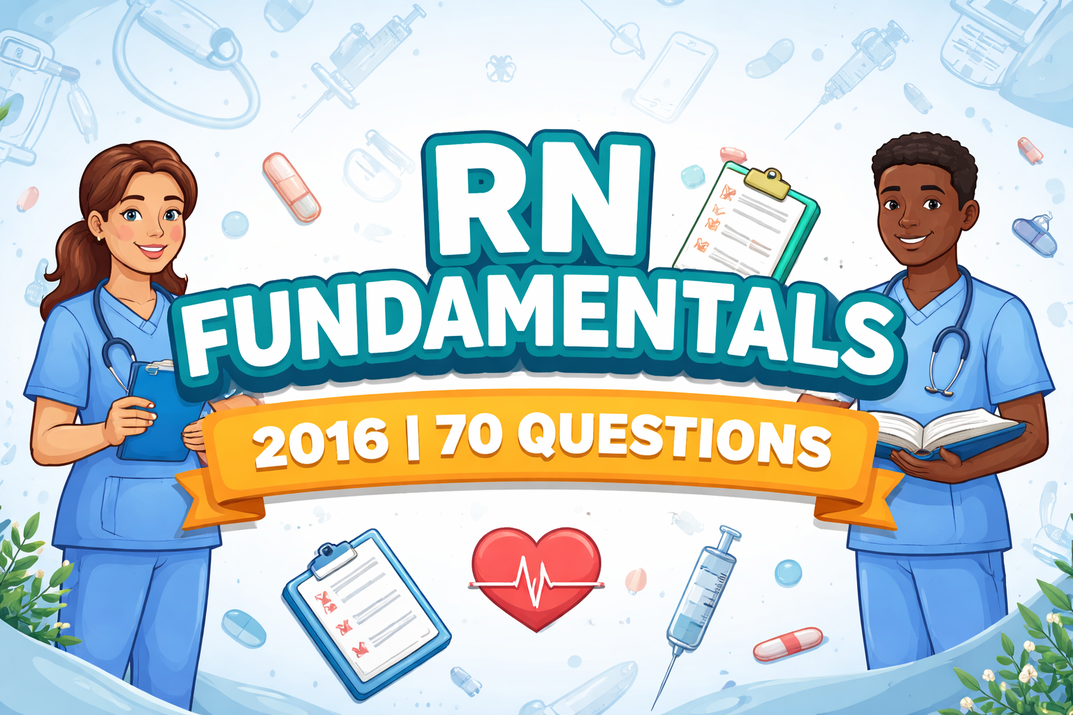 RN Fundamentals 2016 – 70 Questions to Boost Your Nursing Knowledge