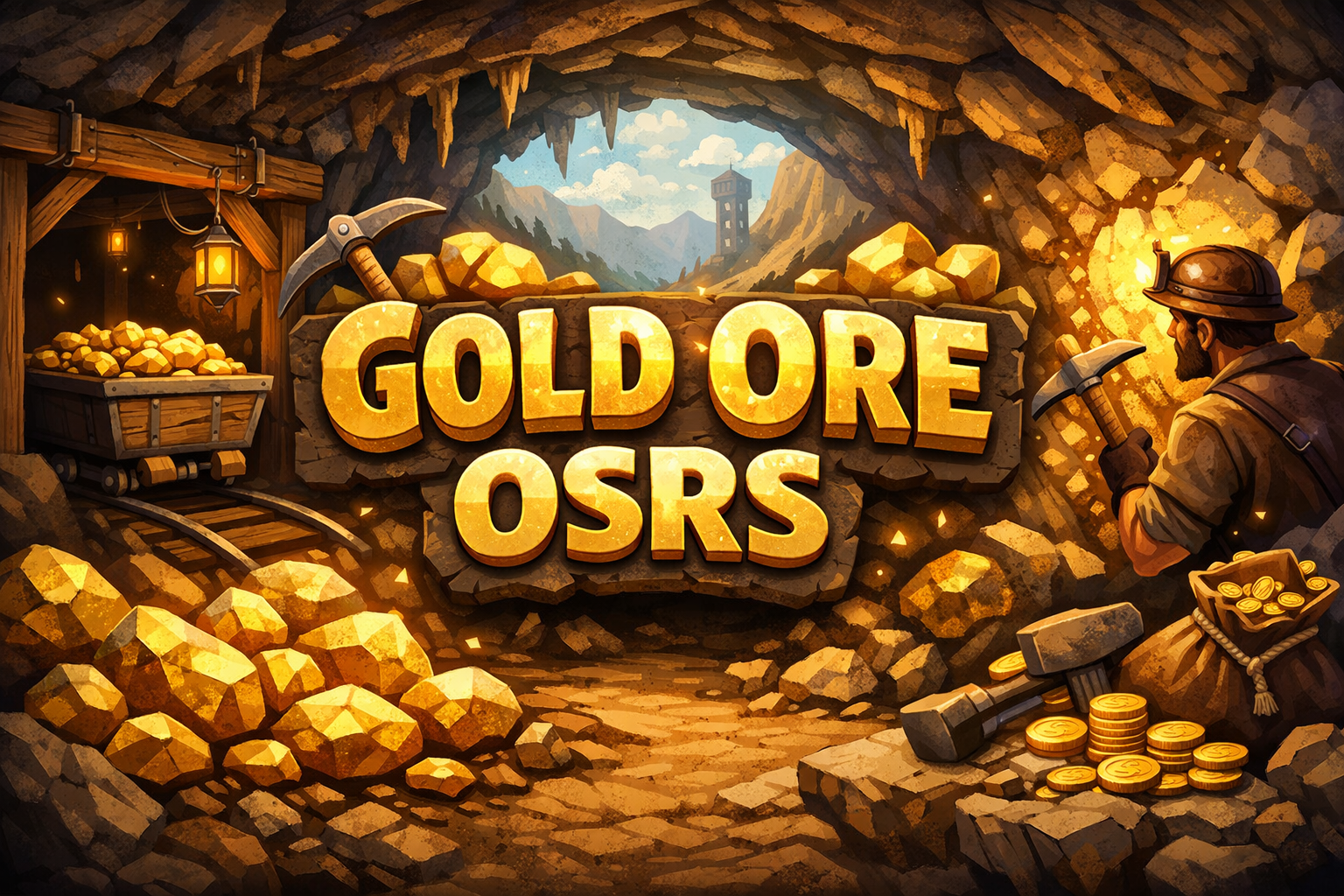 Gold Ore OSRS Guide: Best Mining Locations, Profits & Fast Methods