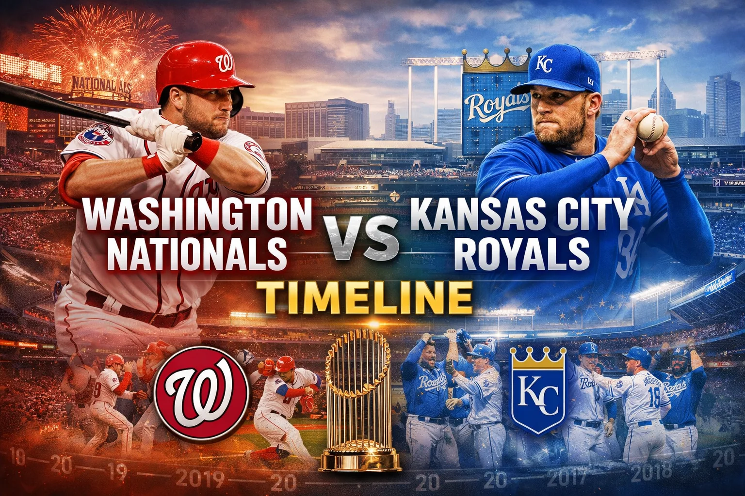 Washington Nationals vs Kansas City Royals Timeline: Key Moments That Defined the Rivalry